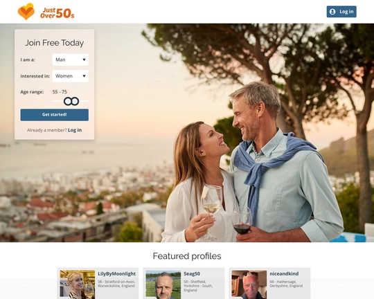 Just Over 50s Dating